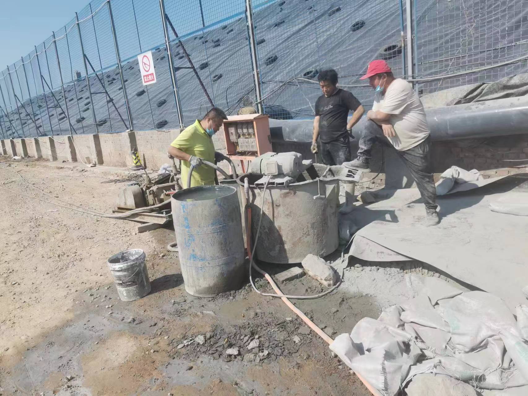 达坂城袖阀管注浆